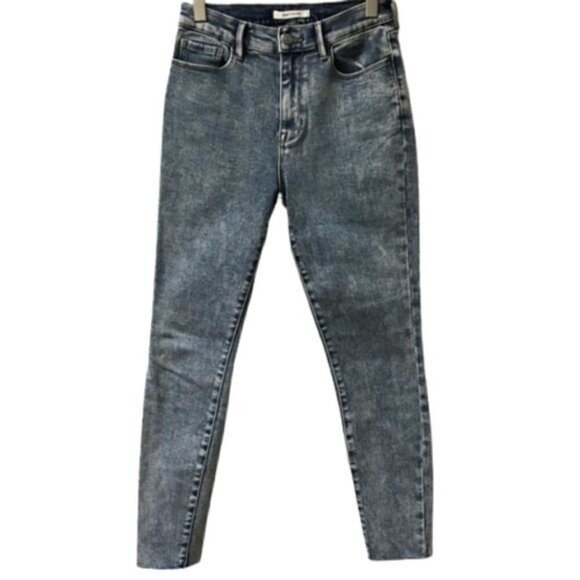 PACSUN Blue Acid Wash High Rise Jeggings - Picture 1 of 8